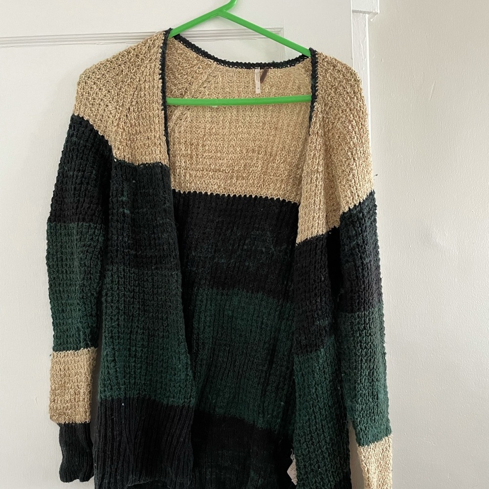 Free People Multi Colored Sweater
